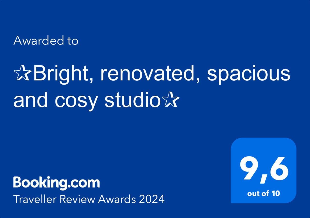 ✰Bright, Renovated, Spacious And Cosy Studio✰ Αθήνα Εξωτερικό φωτογραφία